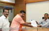 Mangaluru South BJP candidate Vedavyas Kamath offers prayers at Kudroli shrine; files nomination